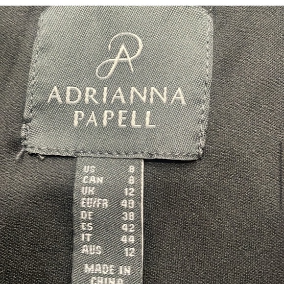 ADRIANNA PAPELL Laticce Embroidered Sheathe Dress - Picture 4 of 13